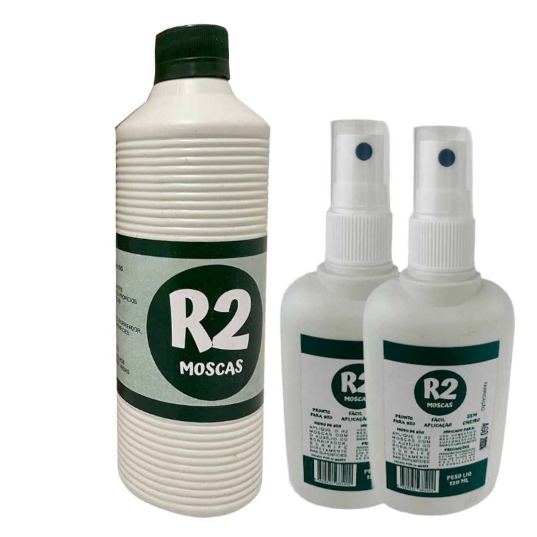 Kit 3 (1 Refil + 2x 120ml)